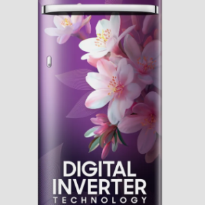 Samsung 189 L Direct Cool Single Door 5 Star Refrigerator with Base Drawer (Wild Lily Blue, RR21H2H25WB/HL)