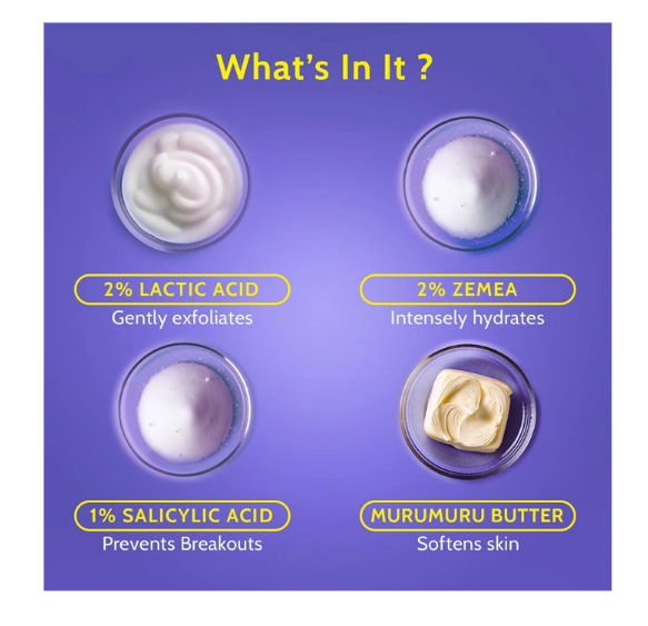 Chemist at Play Exfoliating Body Wash - Lactic Acid, Salicylic Acid | Shower Gel for Women & Men (236 ml) - Image 6